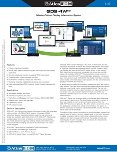 GDS-4W Datasheet