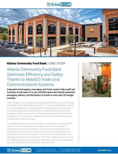 Atlanta Food Bank Case Study