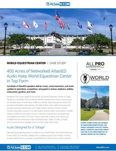 World Equestrian Center Case Study