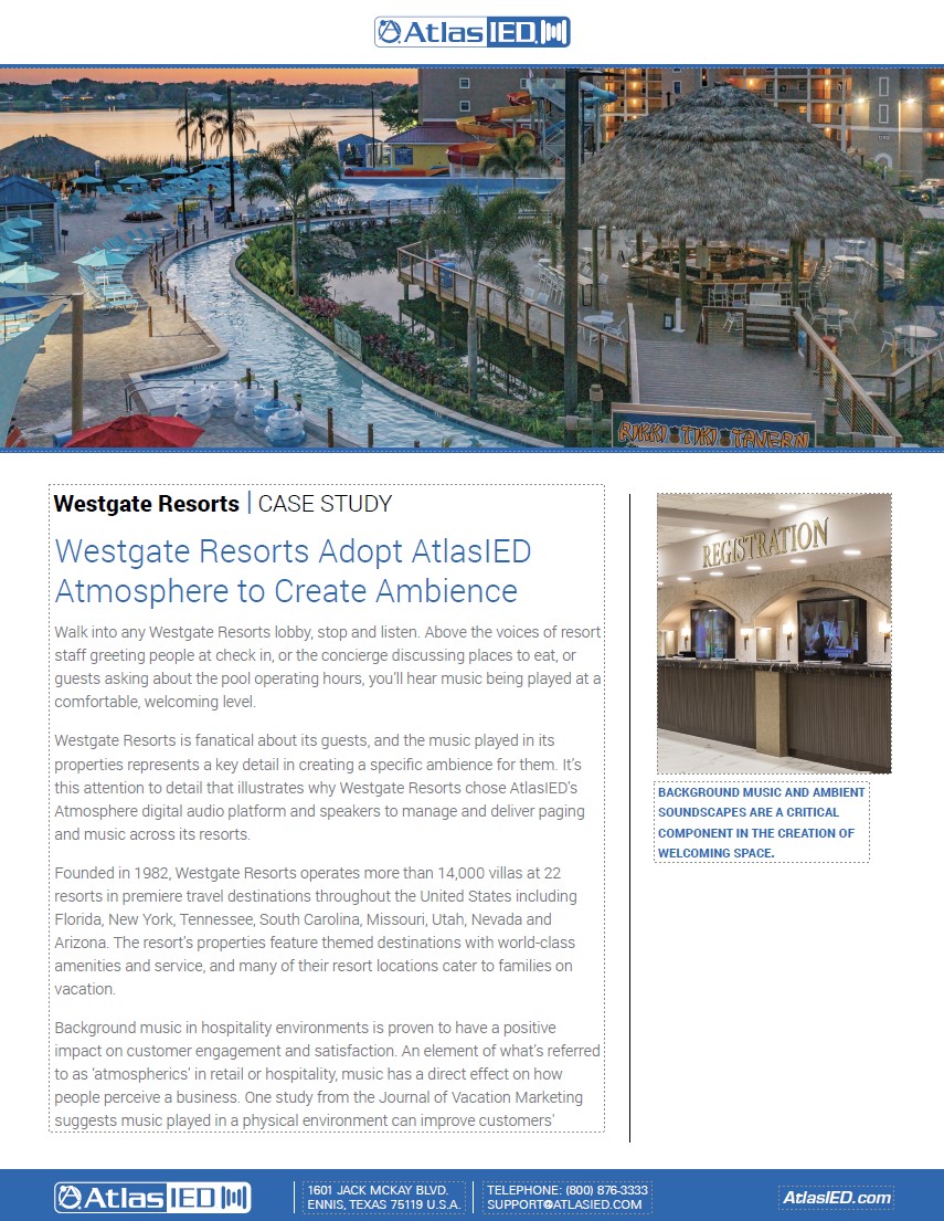 Westgate Resort Case Study