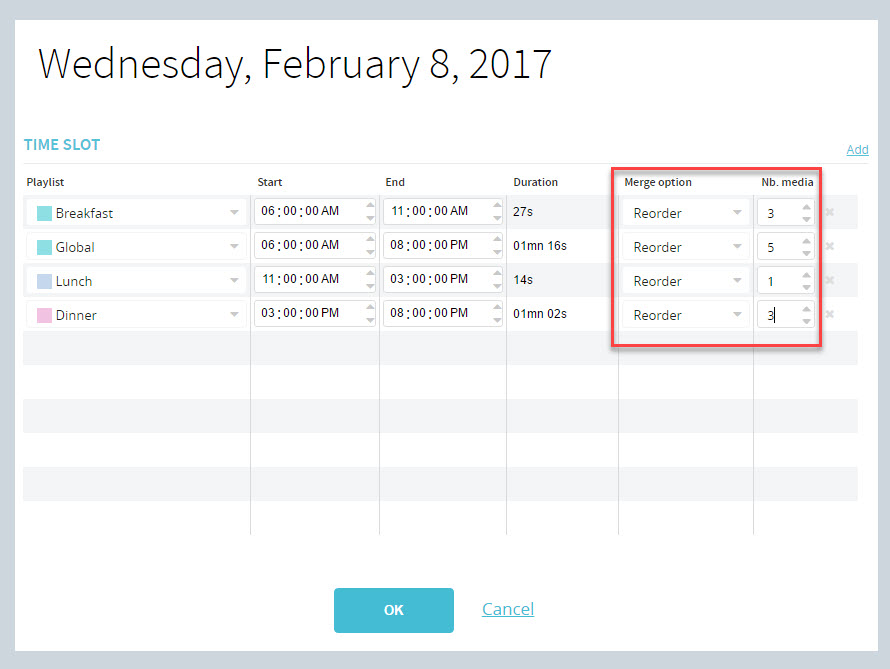 GDS4W Reordered Merge